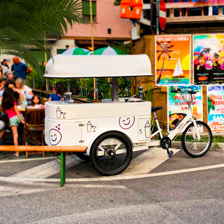 e-bike per lo street food